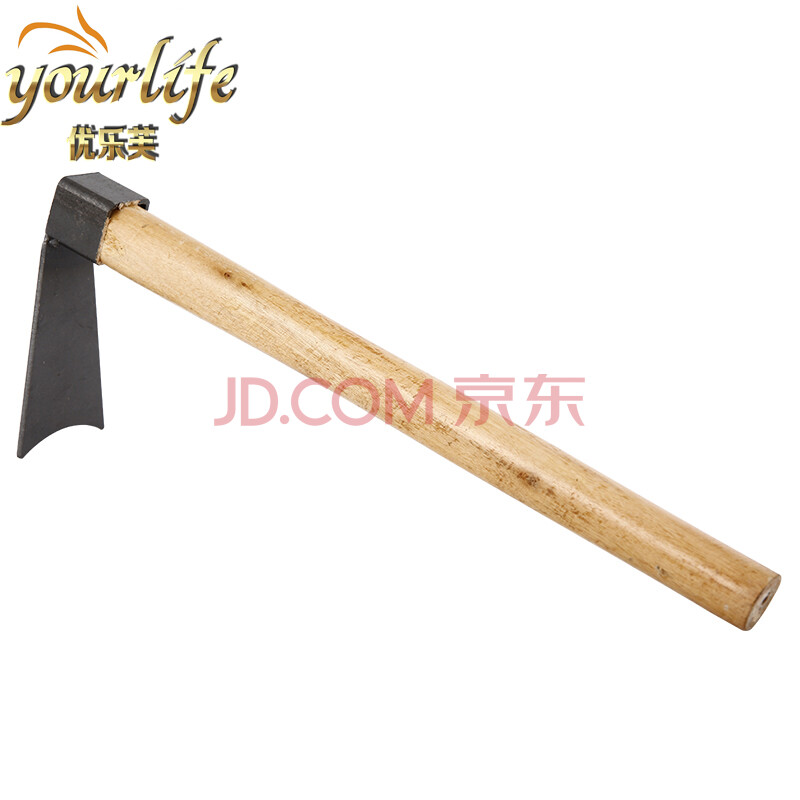 优乐芙 花锄草锄 钉耙子 木柄小锄头 园林农具农用园艺工具种菜