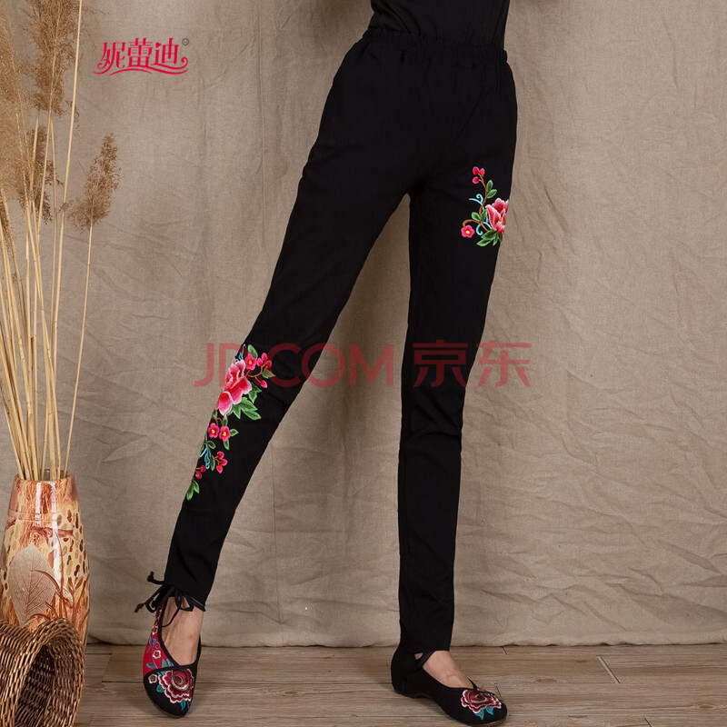 秋季松紧腰休闲民族风牌子品质好 新款好用