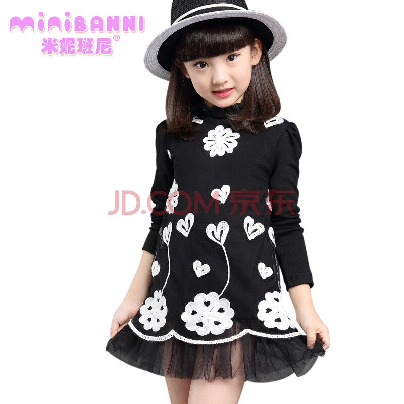 童装女孩裙子长袖20牌子品质好 新款好用