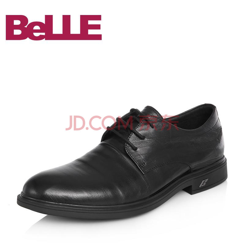 Belle/°ÙÀö2018´º¼¾ÐÂÆ·×¨¹ñͬ¿î̥ˮţƤÄÐÉÌÎñÕýװƤЬ»éЬB3R03AM8 ºÚÉ« 40