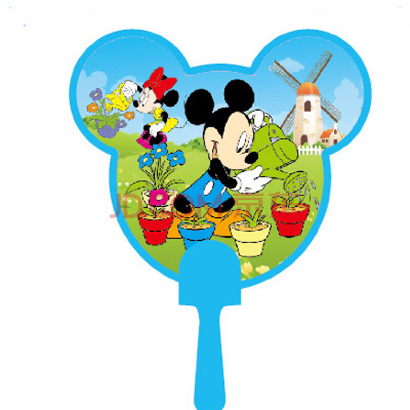 扇子贴画儿童手工制作diy材料包幼儿园玩具eva立体粘贴画早教益智