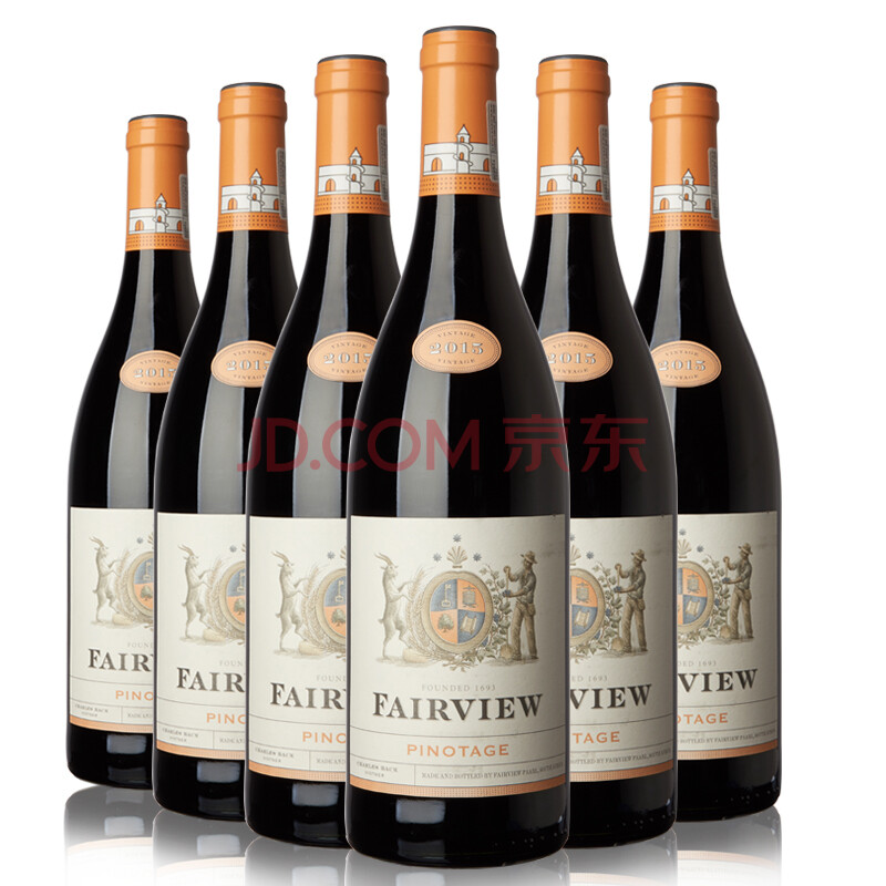 ÄÏ·ÇÔ×°½ø¿Ú½õÐåׯ԰Fairview PinotƤŵËþ¼ªºìÆÏÌÑ¾Æ ÕûÏä6ƿװ