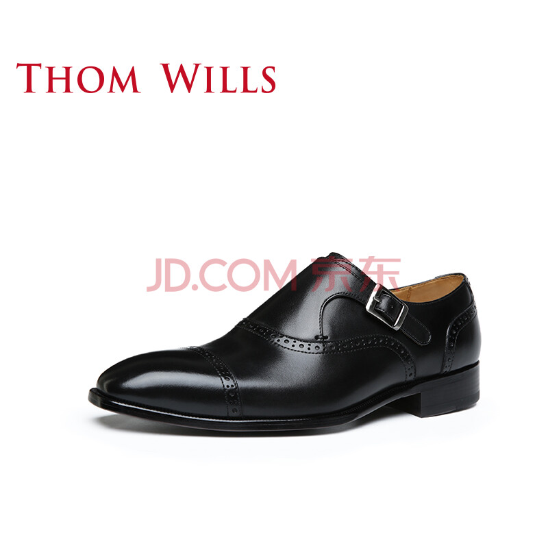 ThomWillsÐÂ¿îÆ¤Ð¬ÄÐЬÄÐÊ¿µ¥¿ÛÃÏ¿ËЬӢÂ×µñ»¨ÊÖ¹¤ÕæÆ¤Æ¤µ×Õý×°ÉðÊ¿ÉÌÎñÐÝÏÐÆ¤Ð¬ ºÚÉ«²ØÏß¹¤ÒÕ 7