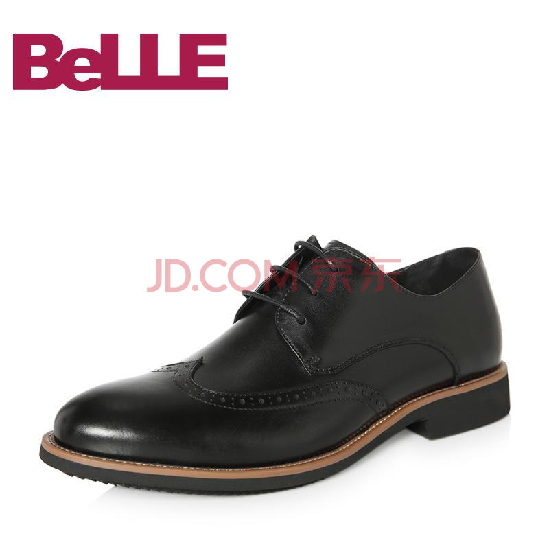 Belle/°ÙÀö2018´º¼¾ÐÂÆ·×¨¹ñͬ¿îţƤÄÐÐÝÏÐЬ²¼Âå¿ËЬ5QF01AM8 ºÚÉ« 41