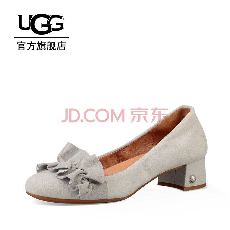 UGG 2018Ô紺пîŮʿµ¥Ð¬Î÷ÃÉÄÈϵÁкÉÒ¶±ß´Ö·½¸ù¸ß¸úЬ 1092281 GVT | »Ò×ÏÉ« 39 ³ßÂëÆ«Ð¡ ½¨ÒéÑ¡´óÒ»Âë