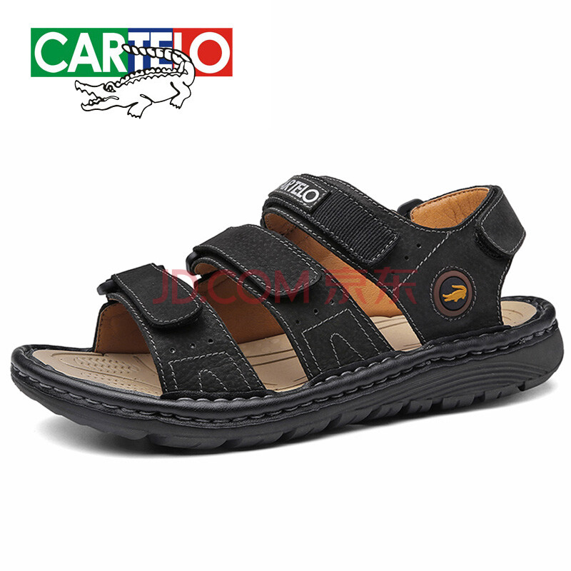 ¿¨µÛÀÖöùÓ㣨CARTELO£©É³Ì²Á¹Ð¬ÄÐÔ˶¯Ê±ÉзìÏß ÄÐЬţƤÐÝÏзÀ»¬³öÐÐÁ¹Ð¬ÊæÊÊÁ¹ÍÏЬ KDLBCS11 ºÚÉ« 42Âë