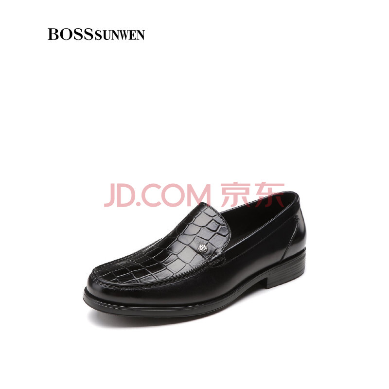 BOSSSUNWEN ³¬ÇáÊæÊÊ Å£Æ¤¾µäÌ×½ÅÉÌÎñЬÄÐЬ ºÚÉ« 250