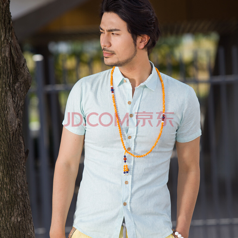 夏季棉麻亚麻男宽松薄牌子品质好 新款好用