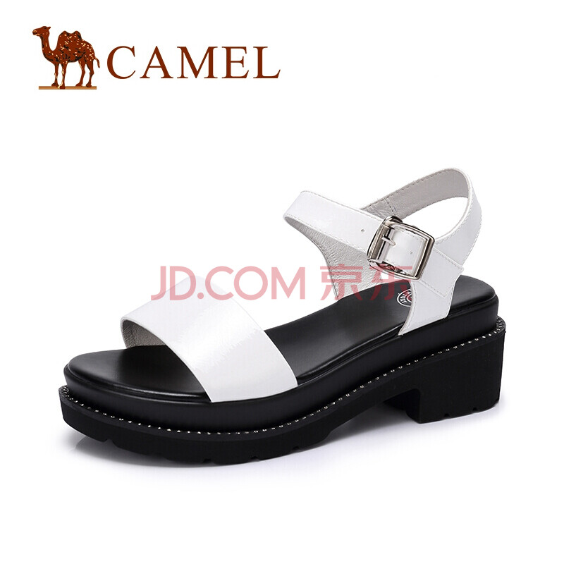 ÂæÍÕ£¨CAMEL£© Ůʿ ÊæÊʼò½àË®×êÒ»×Ö´øÁ¹Ð¬ A821536122 °×É« 38