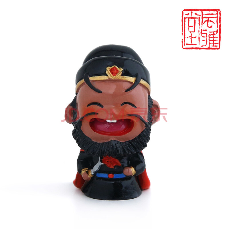 小摆件 送小朋友小孩礼物 中国特色手工艺品送老外外国人摆设 张飞