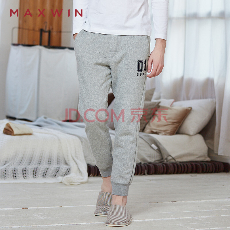 MAXWINÂíÍþÄÐÊ¿³±Á÷ÎÀ¿ã¼Óºñ³¤¿ãÐÝÏпíËɱ£Å¯¿ãÃÞÖÊÔ˶¯¿ãÄж¬¼¾ 89Âé»Ò L