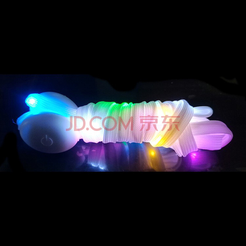 LED µç×Ó·¢¹âÆß²ÊЬ´øÁï±ùÉÁ¹âÒ¹¹âЬ´øÀÁÈËЬ´ø³±È˵ƴøÓ«¹âЬ´ø °×É«1.1Ã×(5²Ê)