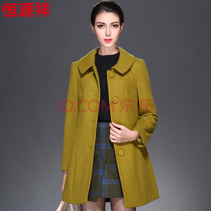 恒源祥中年冬季羊毛呢牌子品质好 新款好用