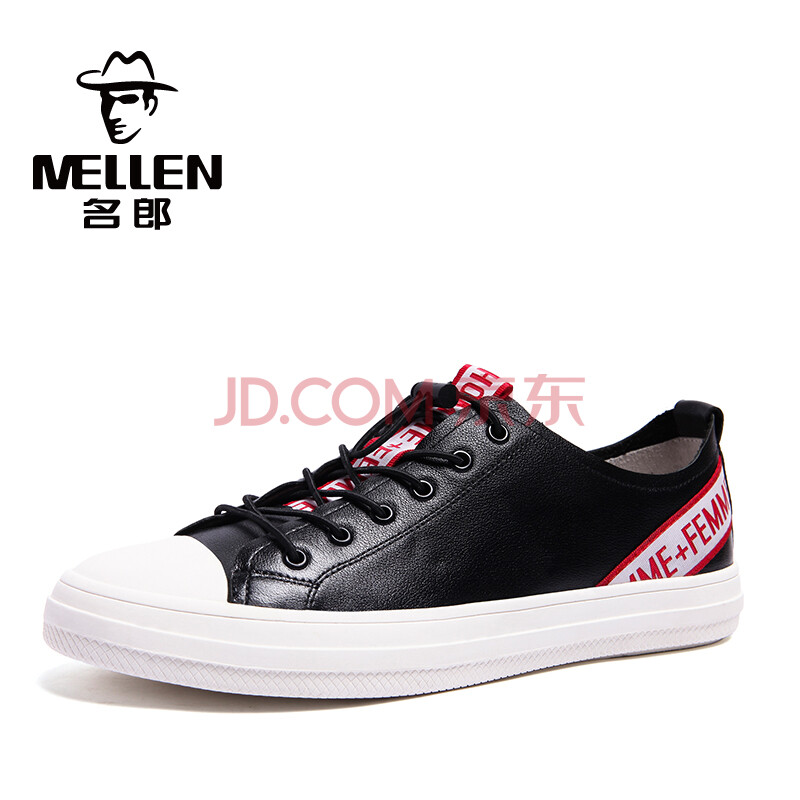 ÃûÀÉ MELLEN MBA82333 ÐÝÏÐÐ¬Í¸Æø°×ЬÄÐʿӢÂ×°åЬ³±Á÷ƤЬʱÉÐÄÐЬ ºÚÉ« 38