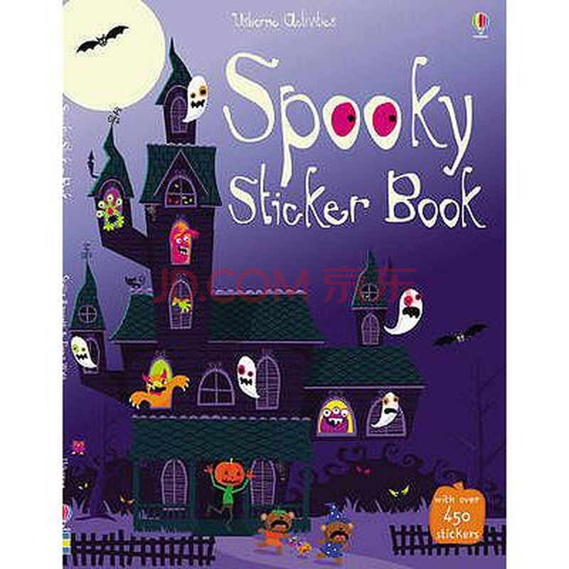 spooky sticker book
