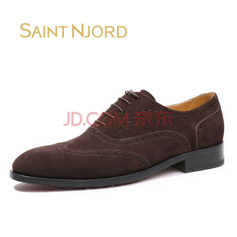SAINTNJORD/Ê¥ÄáÔ¼µÂ ¹ÌÌØÒìÊÖ¹¤Æ¤µ×ЬÄз´ÈÞ²¼Âå¿Ëµñ»¨ÄÐЬÕý×°µÂ±ÈЬ ·´ÈÞ¿§·È 45£¨ÊÖ¹¤¶¨ÖÆ12-15Ì죩