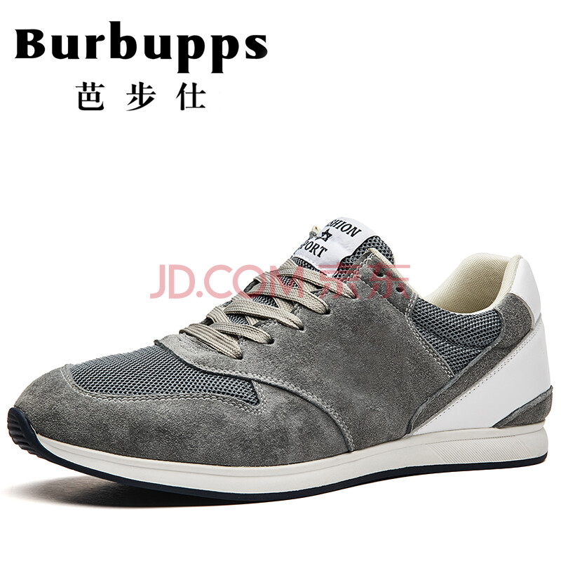 ¡¾2018´º¼¾ÉÏР¡¿Burbupps°Å²½ÊË ´º¼¾ÄÐЬ×Óº«°æÐÝÏÐÔ˶¯Ð¬°Ù´îÅܲ½Ð¬ »ÒÉ«-±ê×¼Âë 39