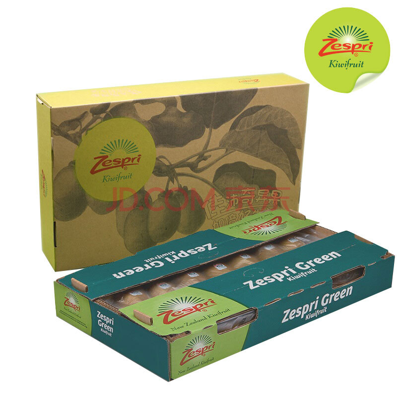 Zespri¼ÑÅæ ÐÂÎ÷À¼ÂÌÆæÒì¹û 27-33¸öÔÏä×° ÓÅÑ¡27-33¹û µ¥¹ûÖØÔ¼100-130g ÐÂÏÊË®¹û