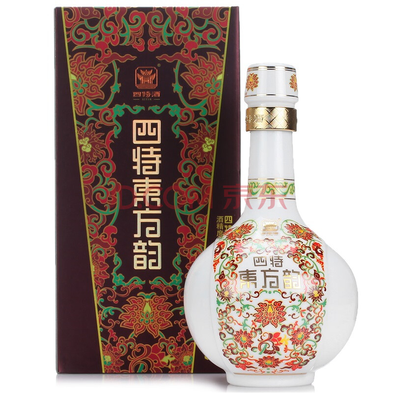 四特 白酒 东方韵 弘韵 特香型 52度 375ml