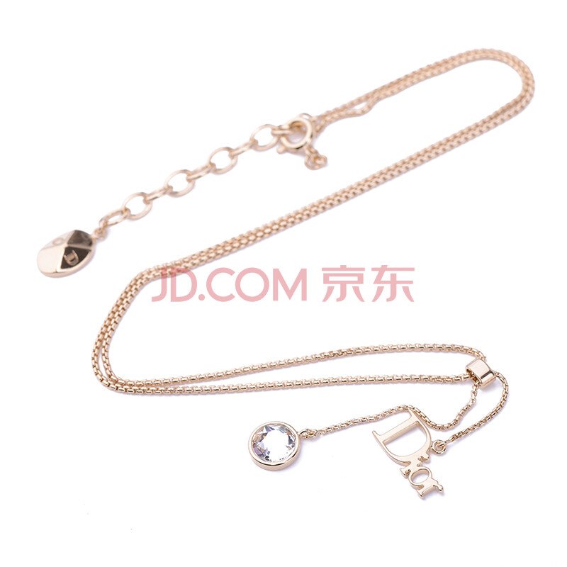 女士白色吊坠镀金项链 N0474DBDCY 301