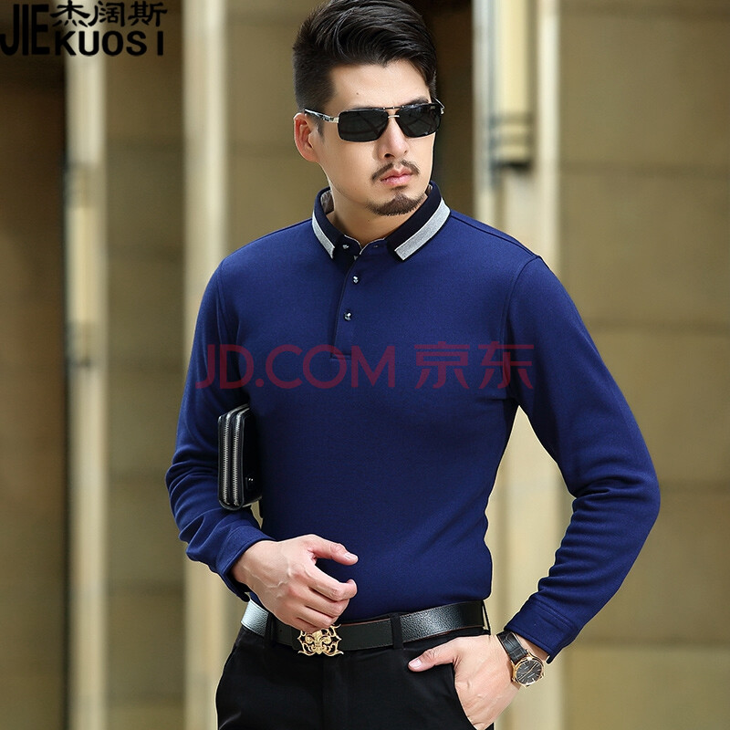 加绒加厚长袖t恤纯棉翻领牌子好不好 哪款好评