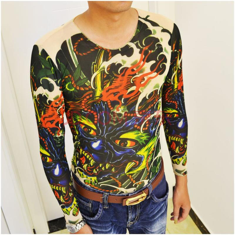 社会精神小伙头像纹身内容图片分享