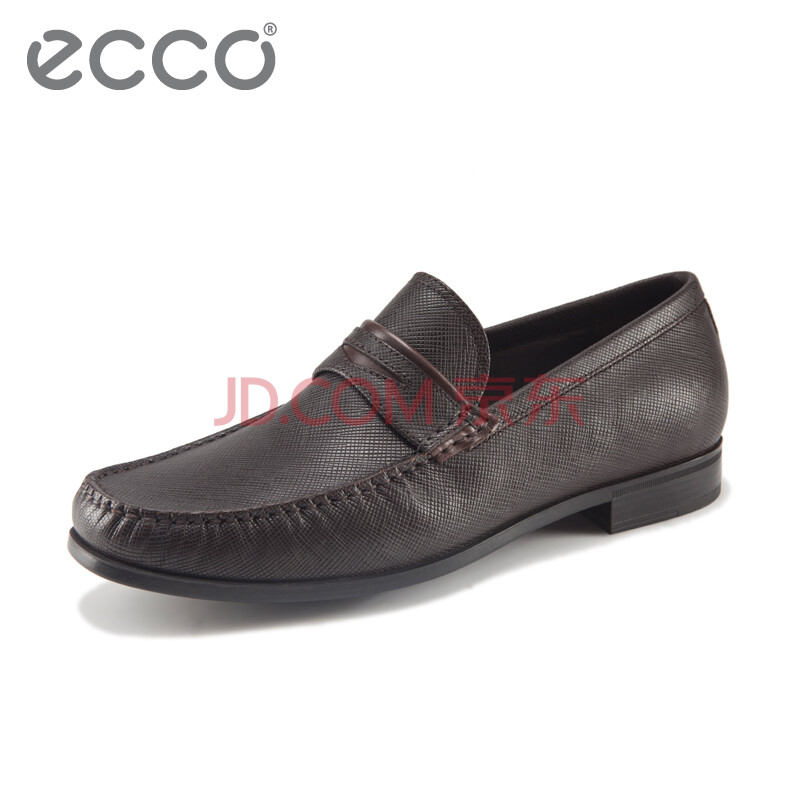 ECCO°®²½ ¼òԼʱÉÐÌ׽ŷ½Í·Å£Æ¤ÄÐЬ Çá±ãÊæÊÊ·À»¬ÐÝÏÐЬ Ī¿Ë661764 ¿§·ÈÉ«52407 43
