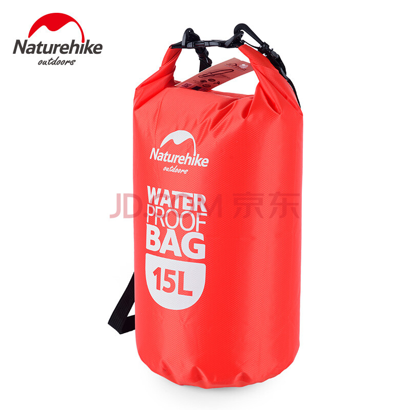 Naturehike NHŲ¿Í»§ÍâÂÃÐзÀË®°ü´ü ÒÂÎïÊÕÄÉ´üÂÃÓÎɳ̲ÓÎÓ¾ÊÖ»úipad·ÀË®´ü ºìÉ«15Éý
