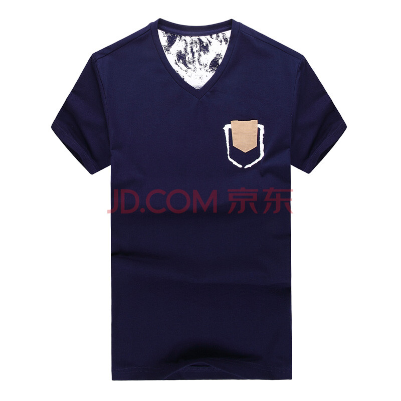 纯棉的白色和宝蓝色T恤怎么洗?