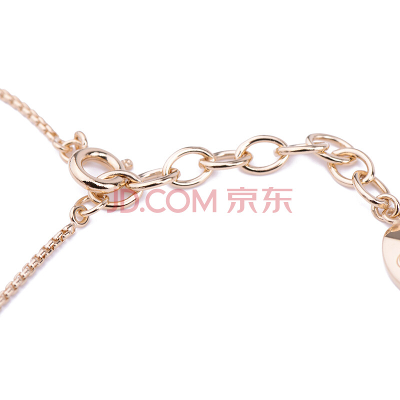 女士白色吊坠镀金项链 N0474DBDCY 301