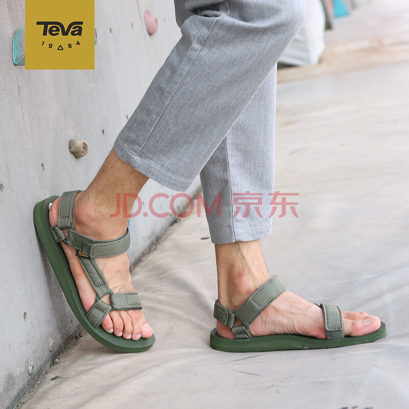 Teva/Ì«ÍÛ ÄиïÐÂÊæÊÊÁ¹Ð¬Ô˶¯Ê±ÉÐÄáÁúɳ̲ЬÁ¹Ð¬ÄÐ ÂÌÉ« 43