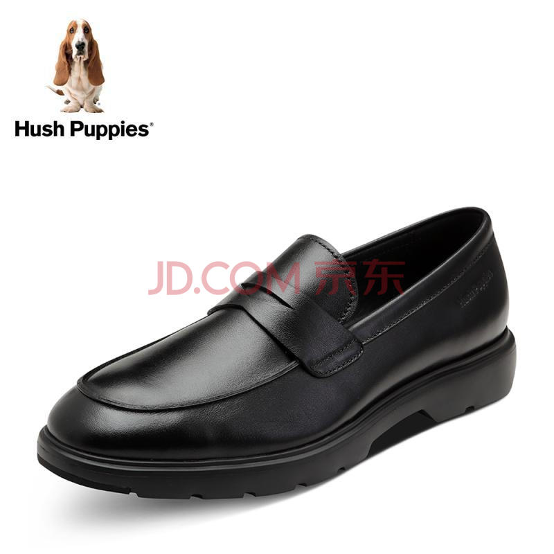 Hush Puppies/Ͼ²½Ê¿Ç^ר¹ñͬ¿îţƤ¸ïÉÌÎñÄÐÆ¤Ð¬K1K01CM7 ºÚÉ« 42