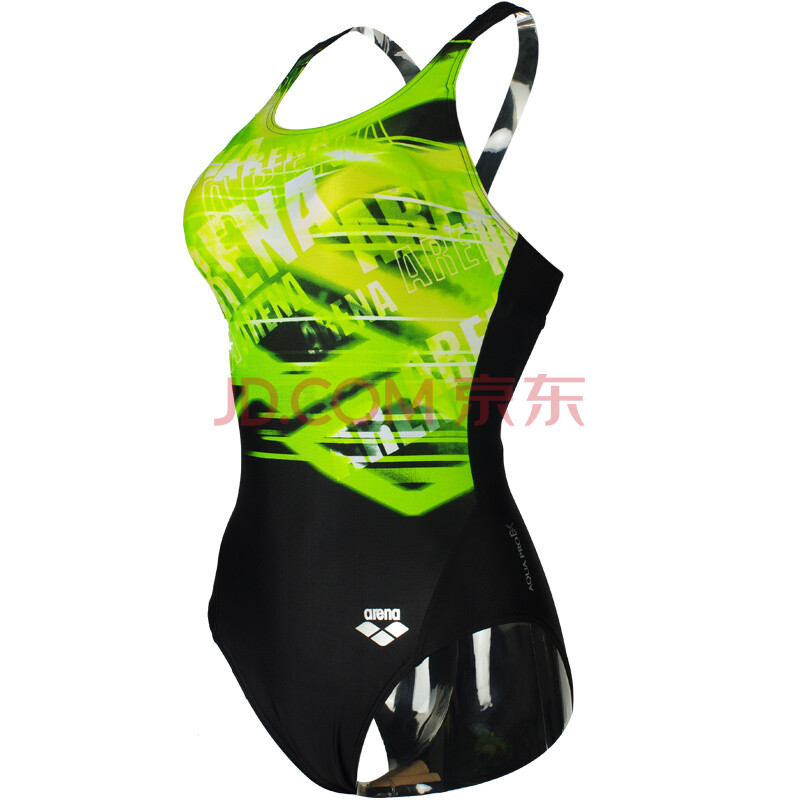 阿瑞娜(arena)2015新款女泳衣连体三角保守显瘦遮肚训练专业性感小胸