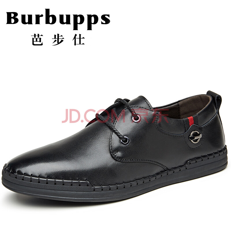 °Å²½ÊËBurbuppps ÄÐЬÊÖ¹¤¶¨ÖÆÏļ¾³±Ð¬º«°æÉÌÎñÐÝÏÐÆ¤Ð¬ÄÐÊ¿ÕæÆ¤Ó¢Â×ÇàÄêÍ¸ÆøÐ¬×Ó ºÚÉ«-ϵ´ø 43