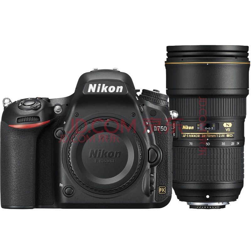 尼康 Nikon\/尼康 D750 单反相机 配腾龙24-70f\/