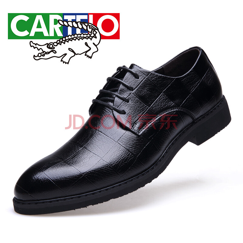 ¿¨µÛÀÖöùÓ㣨CARTELO£©ÄÐʿӢÂ×Í·²ãţƤµÍ°ïϵ´øÖ°³¡¾«Ó¢ÉÌÎñƤЬ3707 ºÚÉ« 42