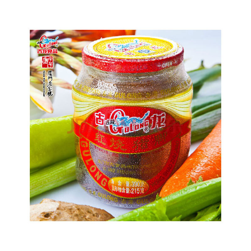 古龙食品 红烧猪脚罐头390g厦门特产猪蹄猪肉户外美食