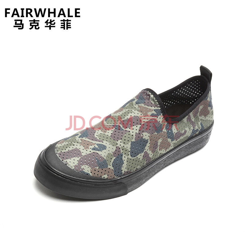 Âí¿Ë»ª·Æ£¨FAIRWHALE£©ÄÐÊ¿º«°æ»¨É«Í¸ÆøÊæÊʶàÉ«ÐÝÏÐÀÖ¸£Ð¬ 798296027001 ÂÌɫϵ»¨É« 42