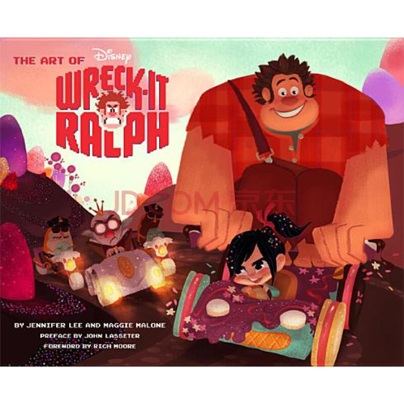 [现货]英文原版 art of wreck-it ralph 无敌破坏王艺术设定画集