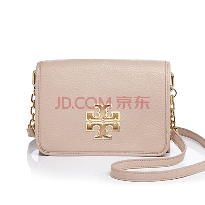 tory burch 托里伯奇真皮女士链条包单肩斜跨包荔枝纹女包时尚logo