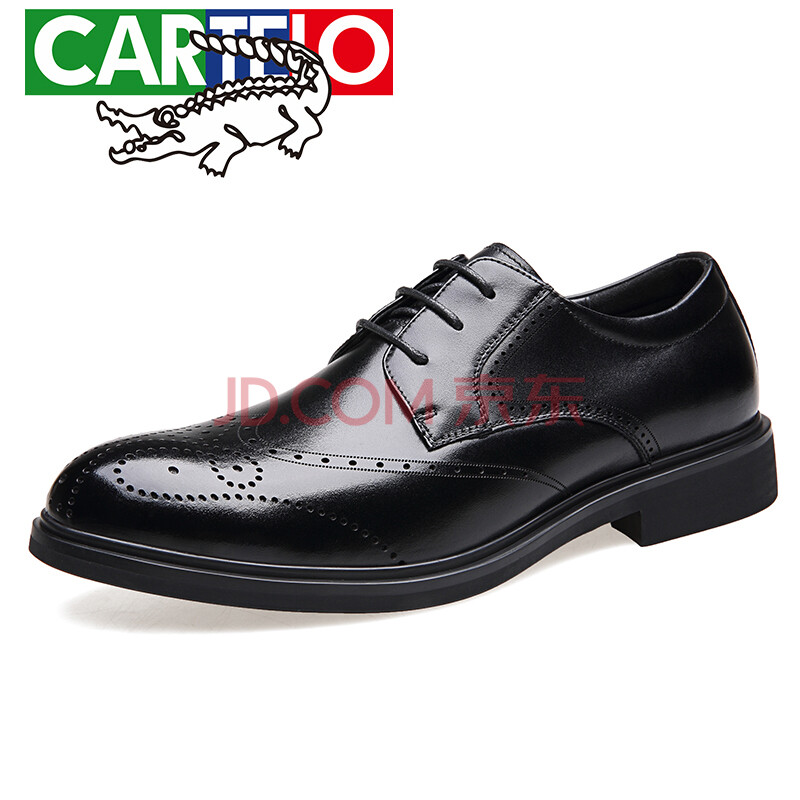 ¿¨µÛÀÖöùÓ㣨CARTELO£©Ó¢Â×ÄÐÊ¿¸´¹Å²¼Âå¿ËÍ·²ãţƤÉÌÎñÕý×°µÍ°ïϵ´øÆ¤Ð¬3709 ºÚÉ« 39