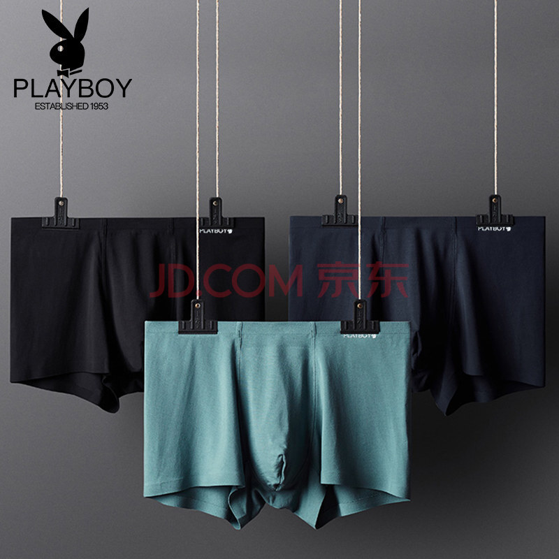 PLAYBOY/»¨»¨¹«×ÓËĽǶ̿ãÇàÄê´óÂëÄÐÊ¿ÄÚ¿ãÏļ¾Äª´ú¶ûÍ¸ÆøÎÞºÛU͹ƽ½Ç¿ã ºÚÉ«+»ÒÂÌ+ÉîÀ¶ L