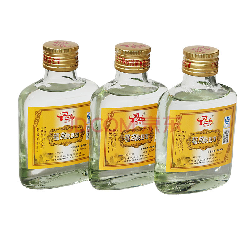 福成纯酿酒 清香型白酒 42度100ml