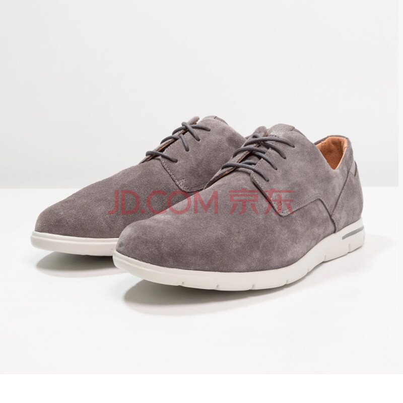 全球購 Clarks其樂2018新款系帶商務正裝皮鞋男鞋vennor walk grey 46