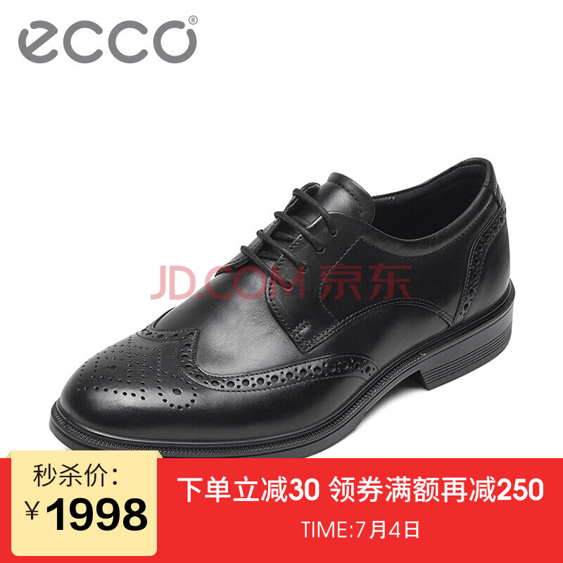 ECCO°®²½ ÉÌÎñÕýװƽµ×ϵ´øÔ²Í·ÄÐЬ ʱÉо«ÖÂÊæÊÊÉ̳¡Í¬¿îÇàÄêÄÐʿƤЬ Àï˹622164 ºÚÉ«62216401001 39