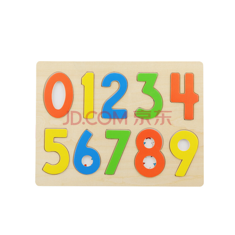 儿童手抓板拼图早教玩具智力数字认知字母动物形状婴幼儿拼板宝宝123