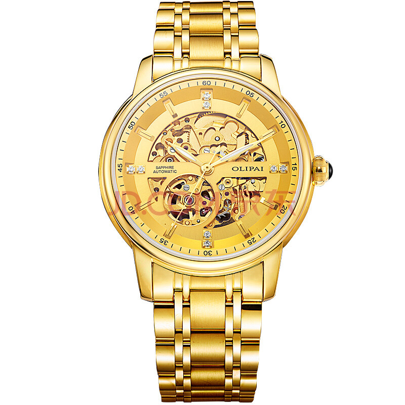 北京牌手表男士镂空全自动机械