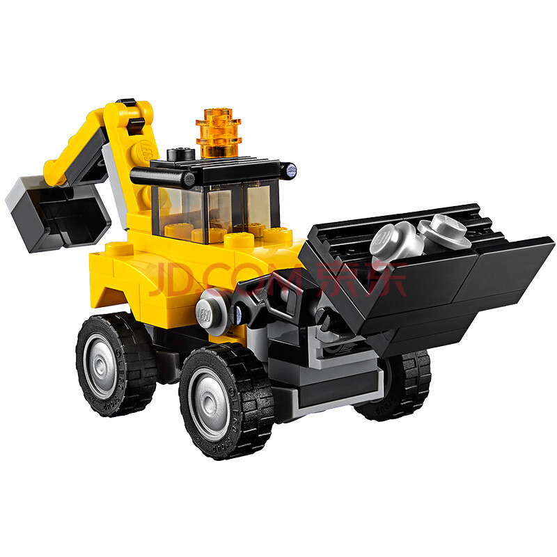 【京东-夺宝岛-正品低价】乐高 (LEGO) LEGO Creator 创意百变运输系列 工程车辆 31041 积木儿童益智玩具(3合1系列 三种拼法)