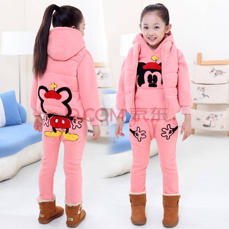 男童套装女宝宝加绒加牌子品质好 新款好用