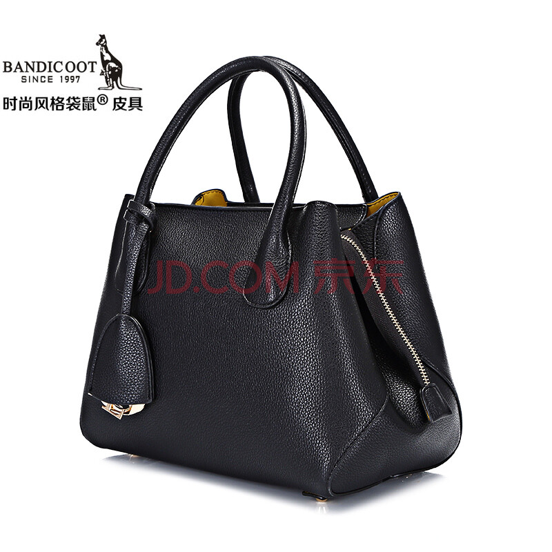 BANDICOOT时尚风格袋鼠 牛皮女士斜挎包00